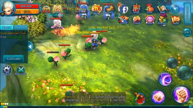 Heroes of Avalon android game first look gameplay español смотреть онлайн