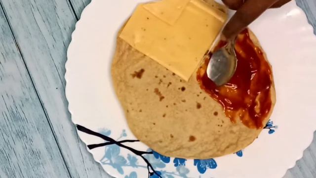 Leftover Roti Wrap || Viral Pizza Wrap Hack || 4 Amazing Breakfast Wrap