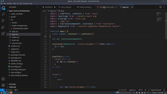 Integrating Svelte Within React Is A 10 Min Cakewalk | 2023 | Sveltease | Frontend | Vite | ASMR