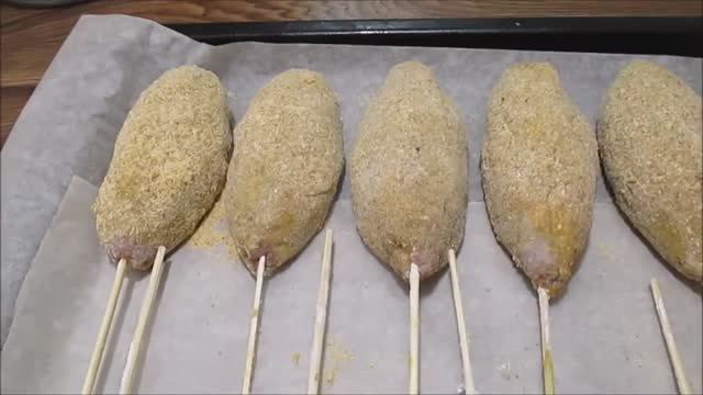 ЛЮЛЯ КЕБАБ С МОЦАРЕЛЛОЙ В ПАНИРОВКЕ смотреть онлайн