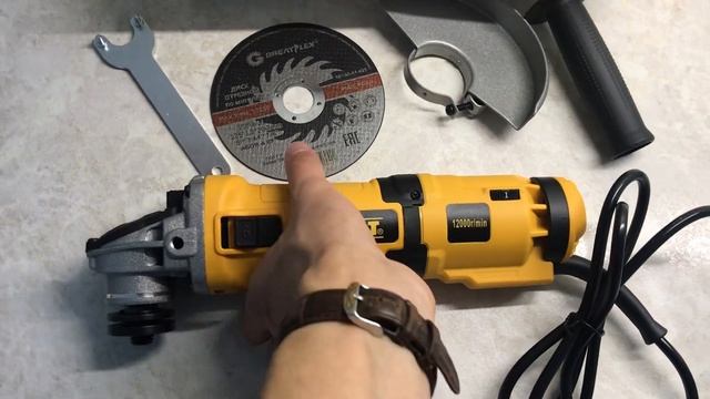 Ушм DeWalt 125mm. Что из себя представляет копия? смотреть онлайн