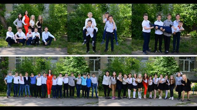 Выпускная фотокнига 4 класс 5 разворотов формат 23*23 смотреть онлайн