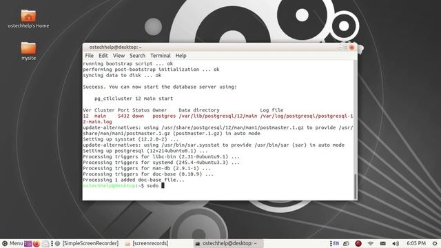 How to set password for postgres user after installing PostgreSQL in Ubuntu 20.04 LTS or Linux смотреть онлайн