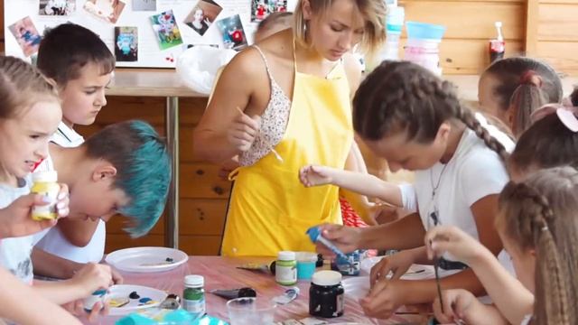 Выездной мастер-класс по слаймам Like Art смотреть онлайн