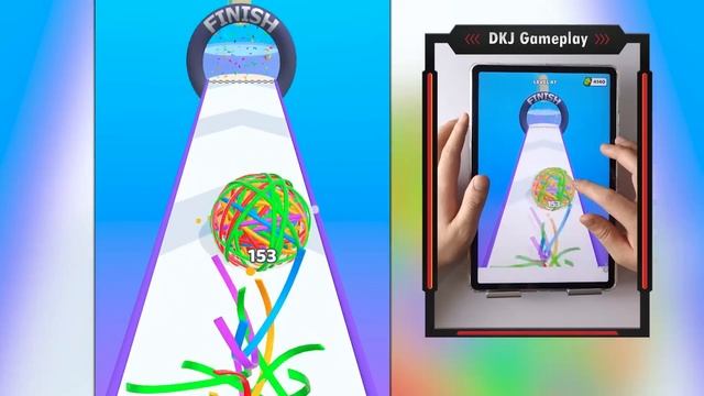 Satisfying Mobile Game: Marble Run, Count Masters, Roof Rails, Join & Clash 3D, Ball Run 2048... смотреть онлайн