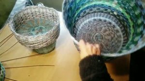 Плетение  из пластиковых бутылок