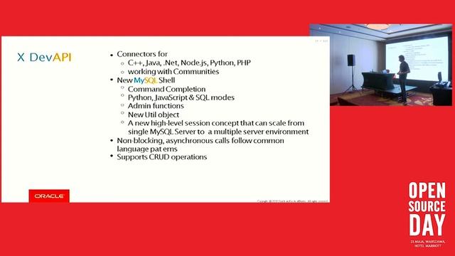 Nowoczesne tworzenie aplikacji za pomocą MySQL 8.0! смотреть онлайн