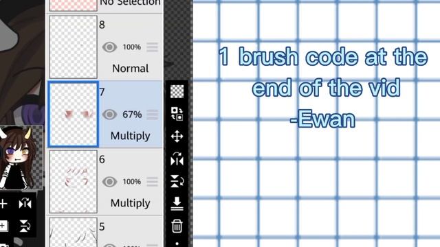 [?] How I edit on Ibis paint x,, editing tutorial,, simple edit,, gacha смотреть онлайн