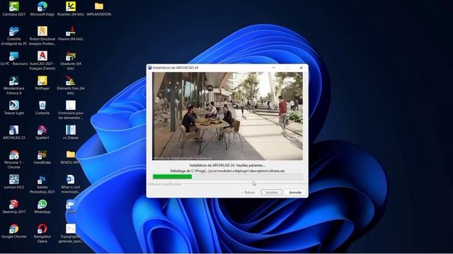 Tutoriel comment crackker installer Archicad24-22 et Cadimage et mettreà jour sur son ordinateur Fr смотреть онлайн