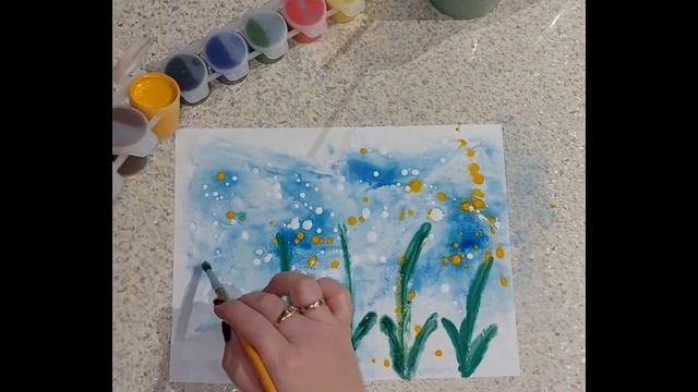 мастер- класс "Подснежники". смотреть онлайн