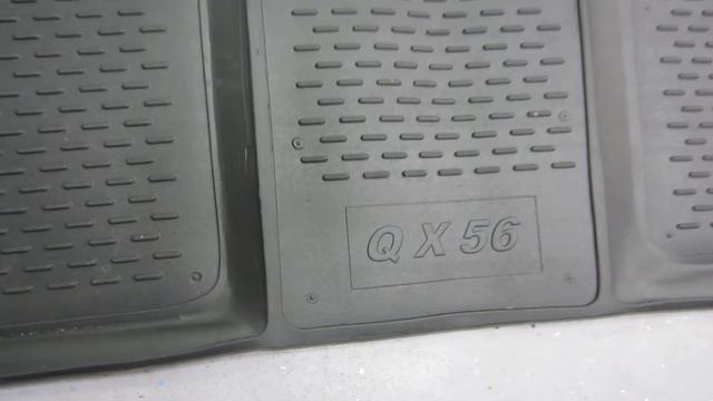 Коврики в салон Infiniti Qx56 2004-2010. Цвет чёрный смотреть онлайн