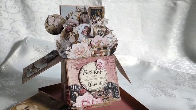 Mintay Glam Rock and Fall Festival, Pop up box for a Teacher, scrapbooking смотреть онлайн