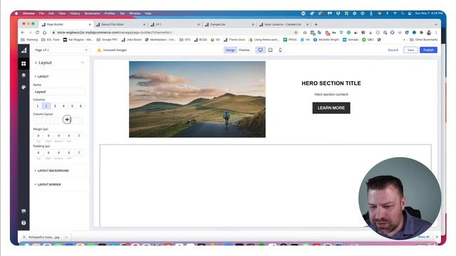 Page Builder Fields In A Raw HTML BigCommerce Page Template?