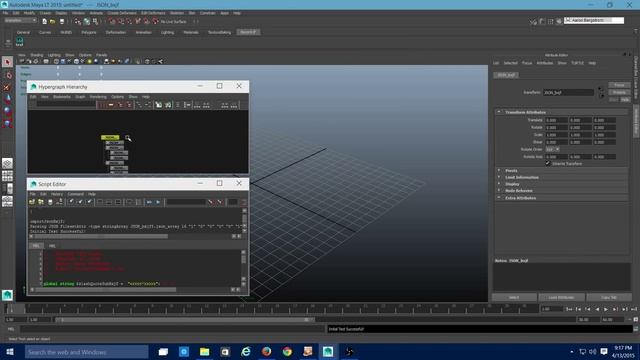 JSON Parser for Maya LT 2015 written in MEL Script смотреть онлайн