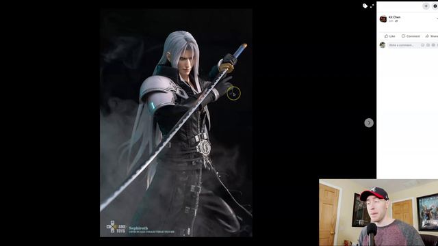 Sephiroth Final Fantasy VII Remake GameToys 1/6 | Preview смотреть онлайн
