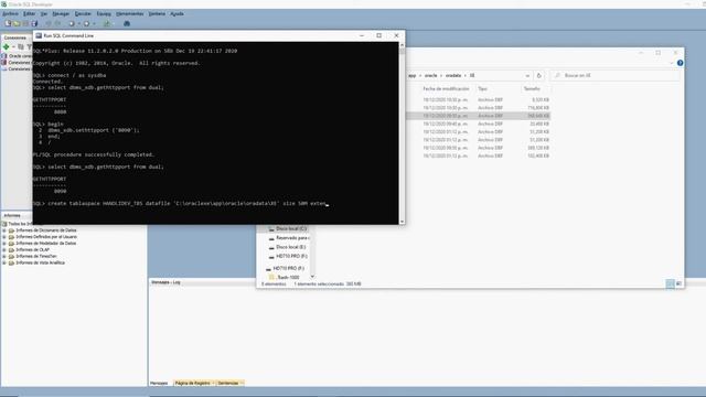 Creación de tablespace en BD Oracle [2022] смотреть онлайн