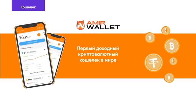 Amir Wallet доходный криптовалютный кошелек смотреть онлайн