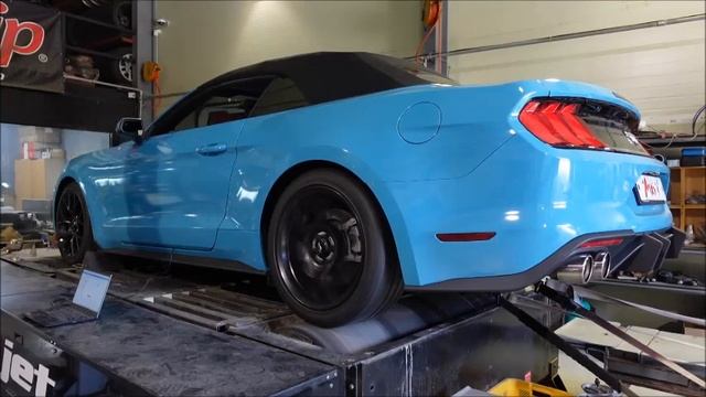 2019 FORD Mustang 2.3 Convertible Mar's ECU Tune Dyno Test 286WHP смотреть онлайн