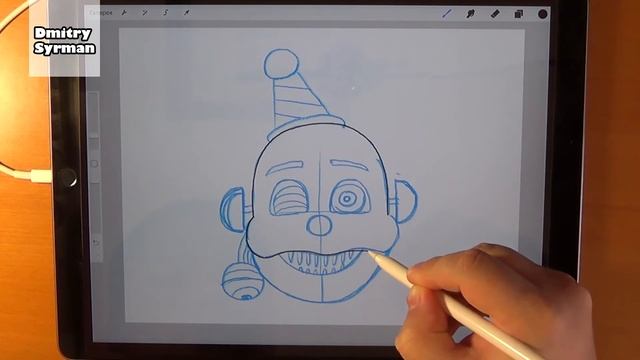 How to draw Ennard, FNAF Sister Location, Как нарисовать Эннарда смотреть онлайн
