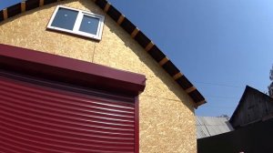 Установка рулонных ворот алютех своими руками //Жизнь в деревне