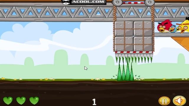 Crush Bad Piggies - DROP GIANT STONE TO SQUASH ALL PIGGIES WALKTHROUGH! смотреть онлайн