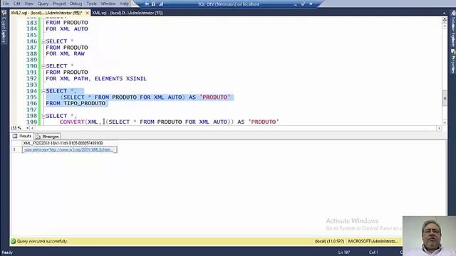 XML no SQL Server 56 смотреть онлайн