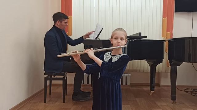 Чуликова Мария ( 9 лет) Г.Форе "Сицилиана" смотреть онлайн