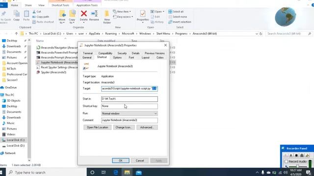 How to Change Target / default file location for Python Jupyter Notebook смотреть онлайн