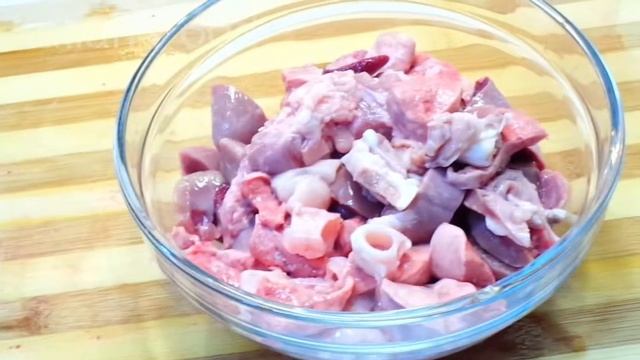 Sautéed Goat Kid Offal. How To Cook Goat Offal? Soffritto Italian Food