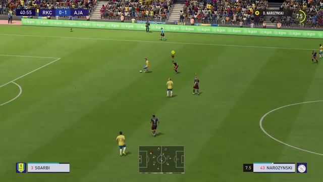 Fifa 23 My career Ajax vs Waalwijk Eredivisie смотреть онлайн