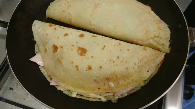 Кесадилья (Quesadilla) с сыром и ветчиной