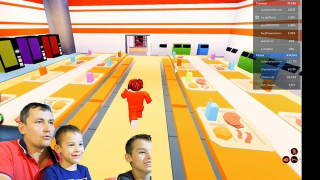 Побег из ТЮРЬМЫ Джейлбрейк в игре Roblox Prison Break