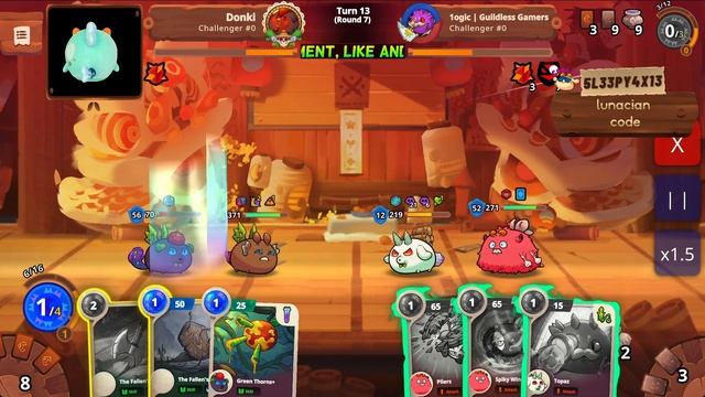 HARD HITTING BUG | ORIGINS LEADERBOARDS | AXIE INFINITY смотреть онлайн