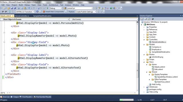Part 47 Displaying images in asp net mvc смотреть онлайн