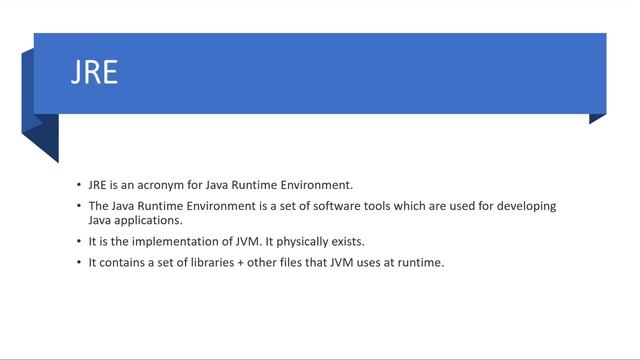 What is JDK JRE and JVM in Java смотреть онлайн