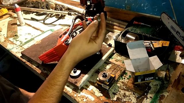 Выбор ведущей звёздочки для китайской бензопилы. Да сколько можно лить этот герметик на сцепление?? смотреть онлайн