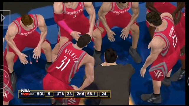 NBA 2K13 (PPSSPP) Jazz vs Rockets, Eliminations, My Career, Season 3. смотреть онлайн