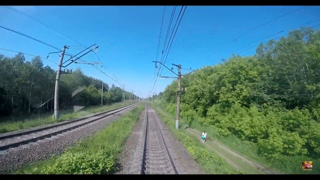 Глазами Машиниста#Перегон Пермь-сортировочная - Курья смотреть онлайн