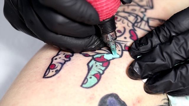 Halloween Zombie Tattoo Time Lapse
