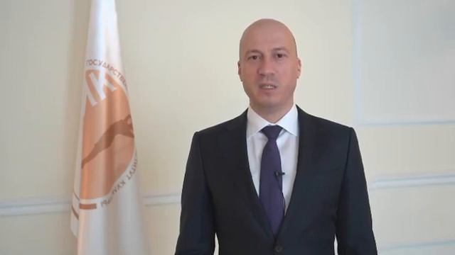 Поздравление с Днём защитника Отечества от и.о. ректора ОГИК Владимира Матвеева! смотреть онлайн