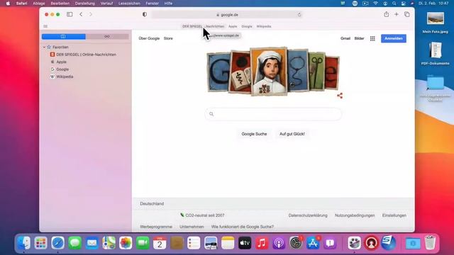 Apple Mac Einsteigerkurs Teil 5: Safari - Favoritenleiste einblenden und Favoriten umbenennen смотреть онлайн
