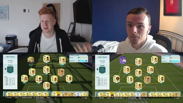 EPIC TWO PLAYER 3 MINUTE FUT DRAFT!! SPEED SQUADS - FIFA 16 смотреть онлайн