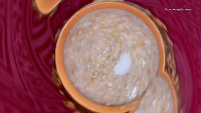 Безумно Вкусно и Полезно👍Настоящая ￼овсяная каша рецепт из цельного зерна на воде!
