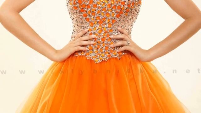 Яркое воздушное платье Terani P3001 - www.klybni4ka.net смотреть онлайн