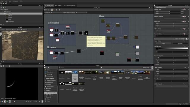 Procedural Grass Tutorial Part 02 (Substance Designer 4)
