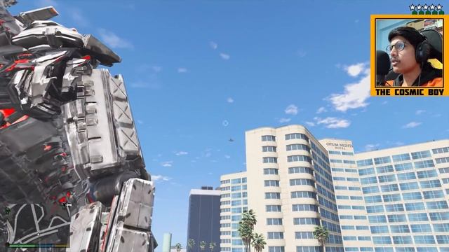Mechagodzilla In GTA 5 | Monsterverse Series | THE COSMIC BOY смотреть онлайн