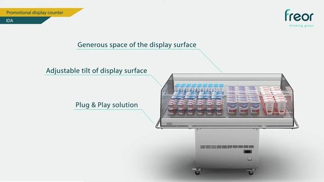 IDA – Refrigerated Spot Merchandiser | Product Features | FREOR смотреть онлайн