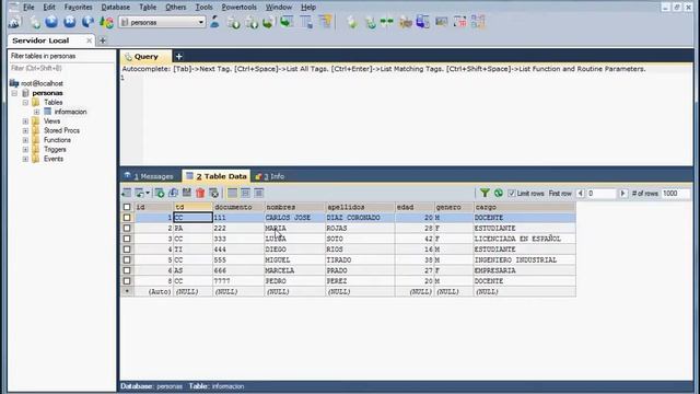 Conectar JAVA con MYSQL, Actualizar y eliminar registros ( UPDATE, DELETE) смотреть онлайн