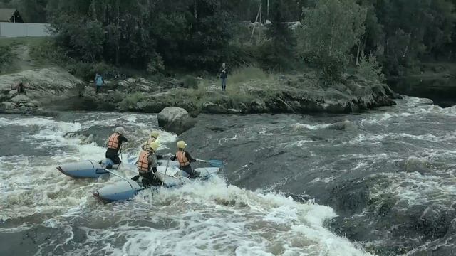 Карелия, сплав по реке Шуя (автор Сергей Косцов) смотреть онлайн