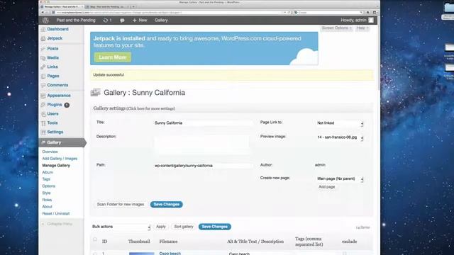How to Use WordPress 6 of 7) Create & Upload a Photo Gallery смотреть онлайн